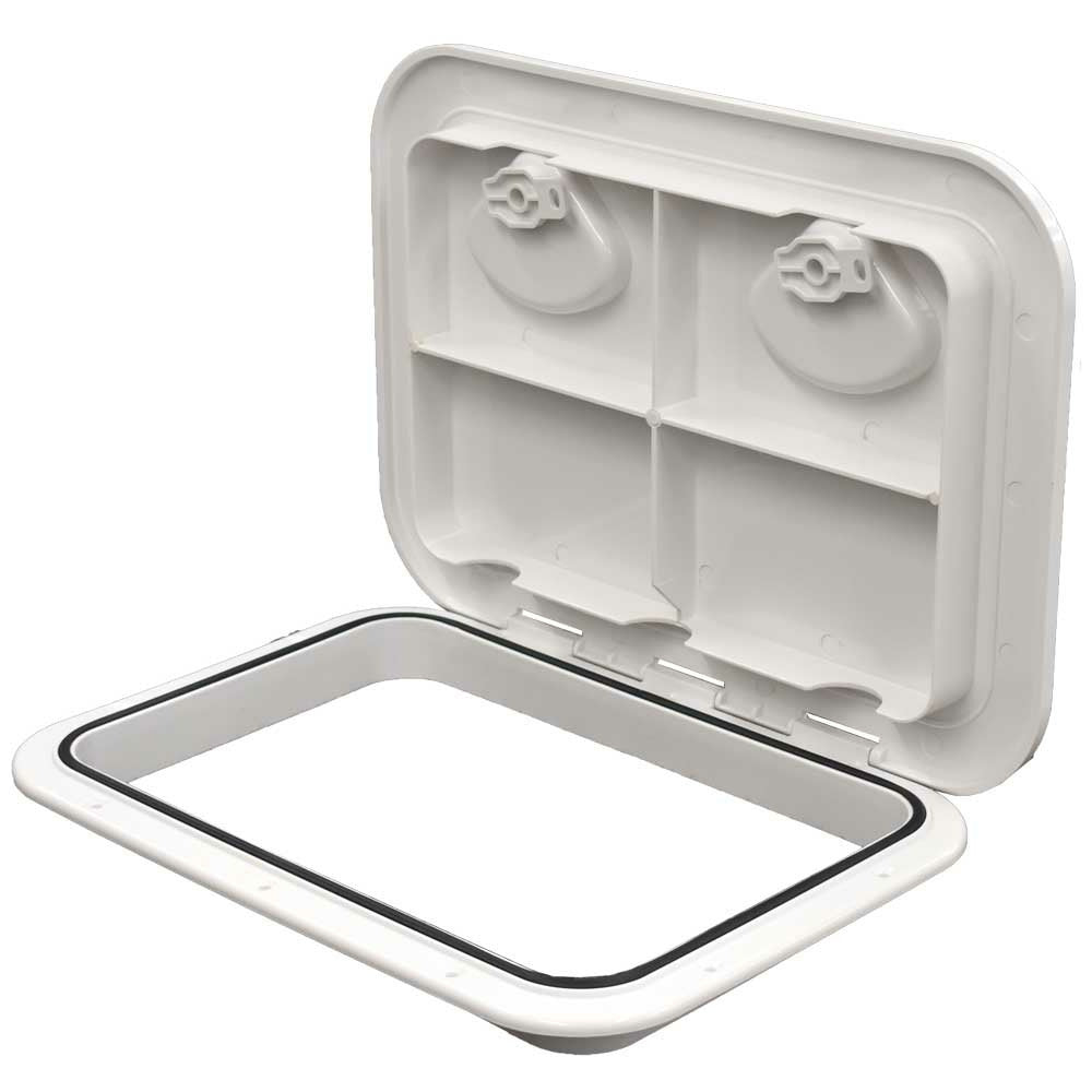 17.3 x 12.4 Inch White ABS Boat Access Hatch K95275