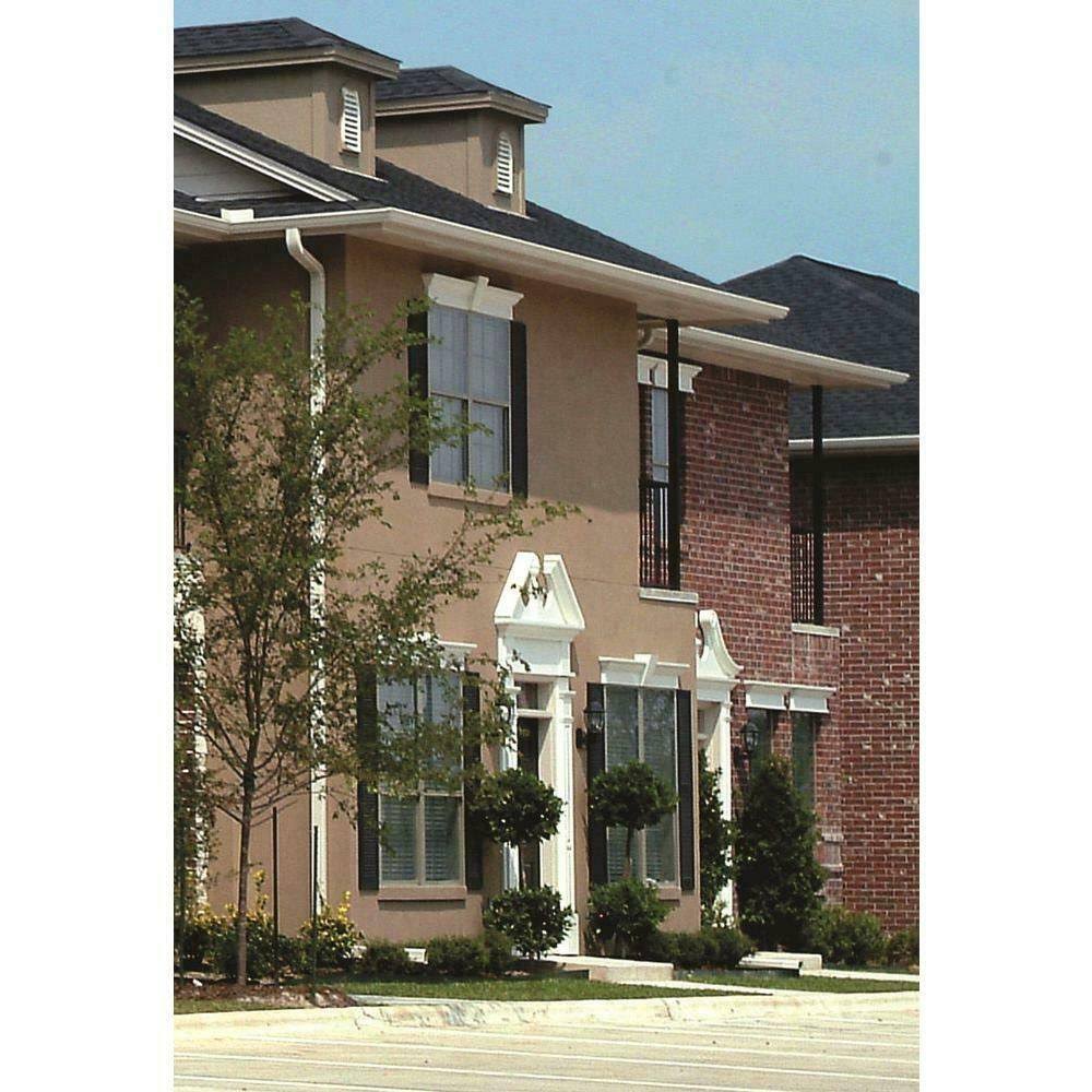 Primed Polyurethane Double Panel Pilaster Moulding with Plinth Block N6706