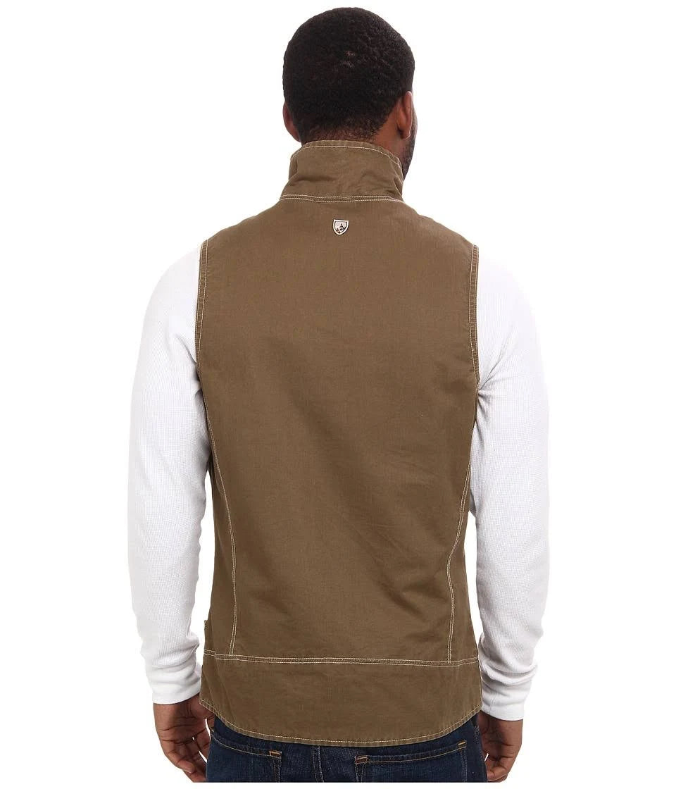 Khaki Burr Vest W4524