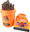 29 Pc Cobalt M42+ Drill Bit Set S174