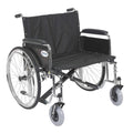 Heavy Duty Extra Wide Wheelchair with Detachable Full Arms K514218
