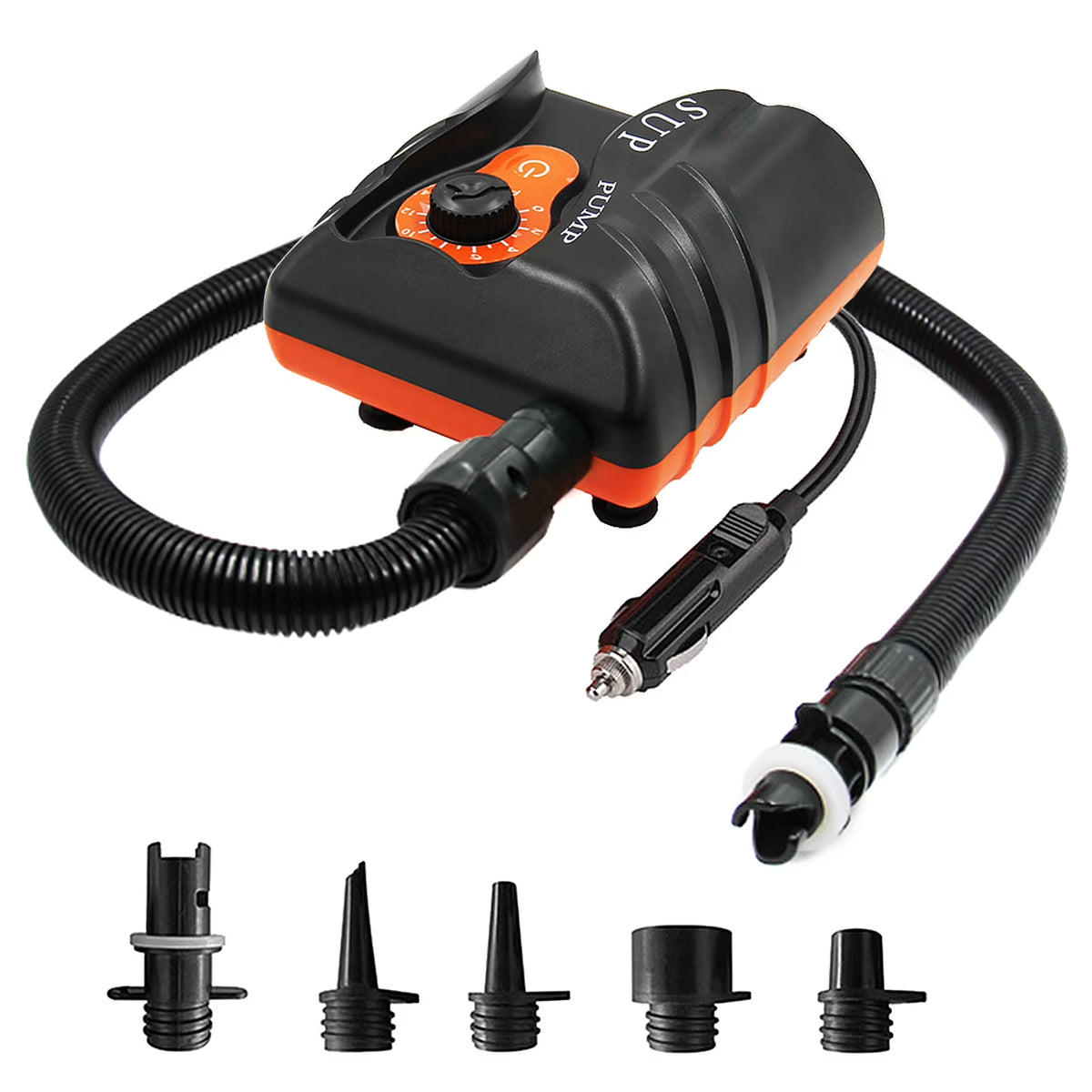 16PSI Electric Inflation Air Pump with 6PCS Nozzles R66967