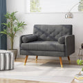 Dark Gray Fabric Club Chair Z517