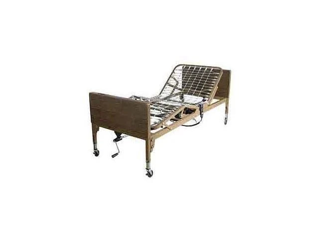 Full Electric Bed with Half Rails D6650
