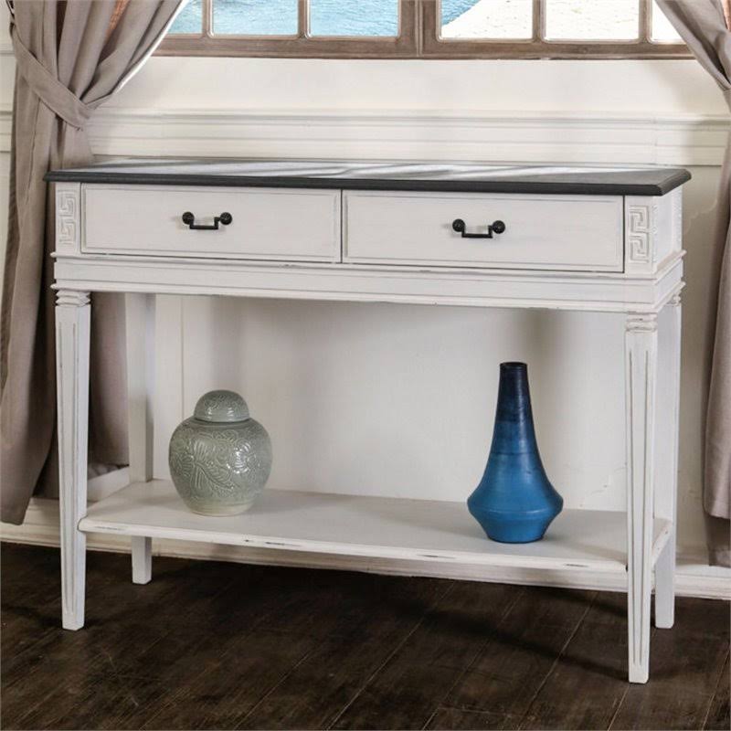 Carved 2-Drawer Console Table K398475