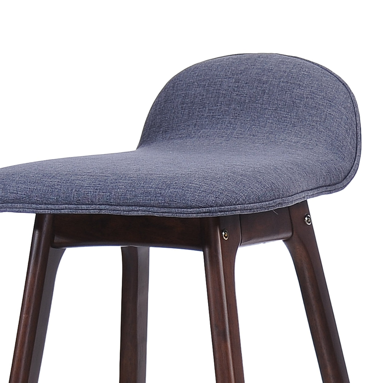Mid-Century Modern Upholstered Barstools (Set of 2) P195877
