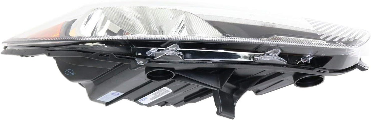 Headlight Set of 2 Clear Lens Halogen Composite with bulbs J2569