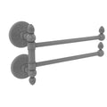 Matte Gray 2 Swing Arm Towel Rail A608267