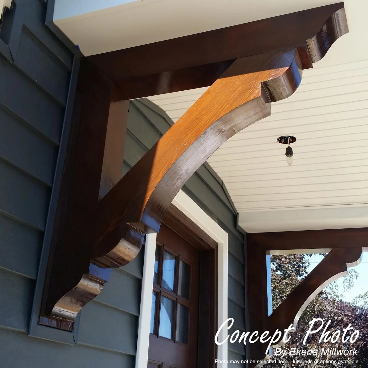 Western Red Cedar Rough Sawn Brace E15431