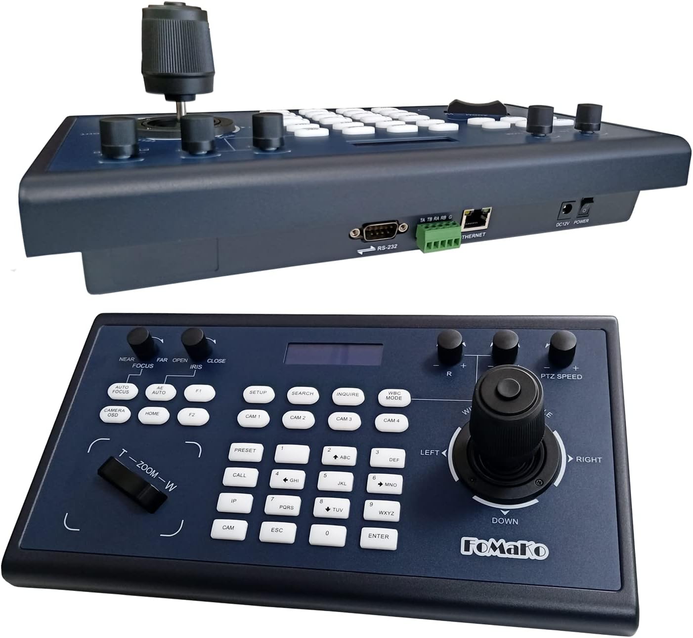 PTZ Camera Keyboard Controller with Joystick D201