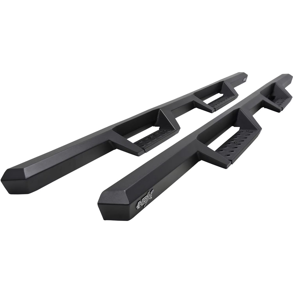 20-C Textured Black HDX Drop Nerf Step Bars R507948