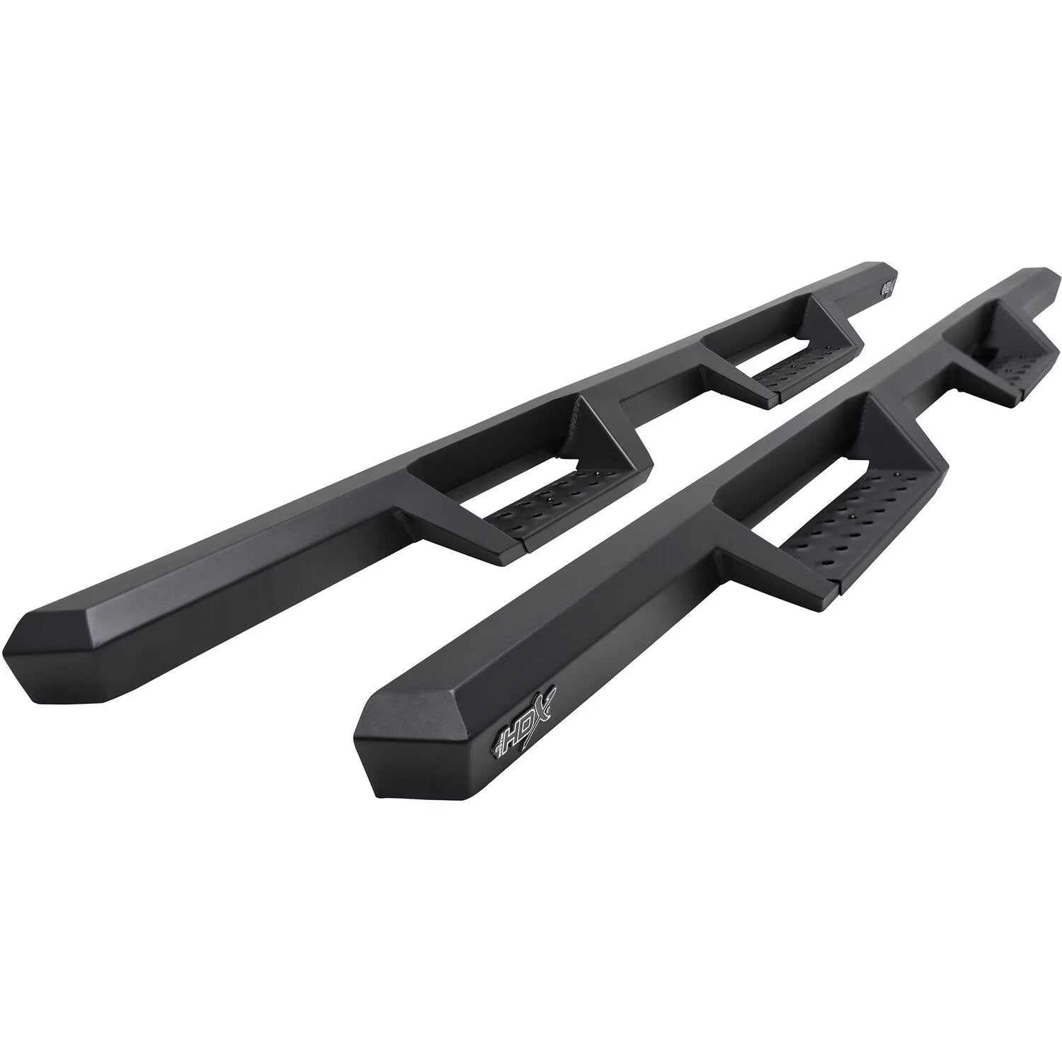 20-C Textured Black HDX Drop Nerf Step Bars R507948
