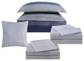 Striped Blue Full Bed in A Bag L319632