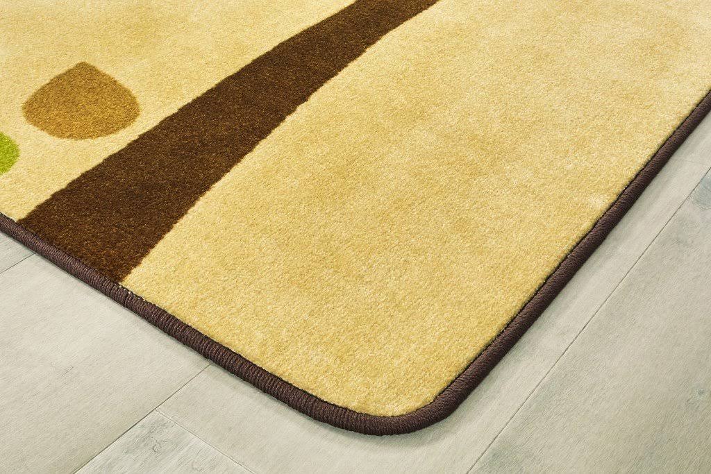 Tan 4'x6' Rectangle Carpets A642