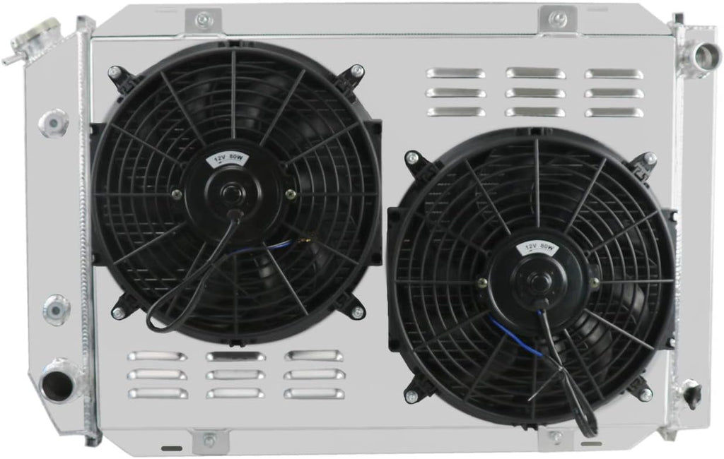 3 Row Core Radiator with Shroud and 2 x 12'' Fan J9105