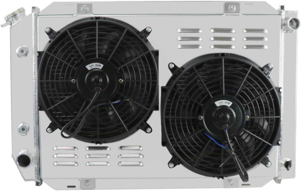 3 Row Core Radiator with Shroud and 2 x 12'' Fan J9105
