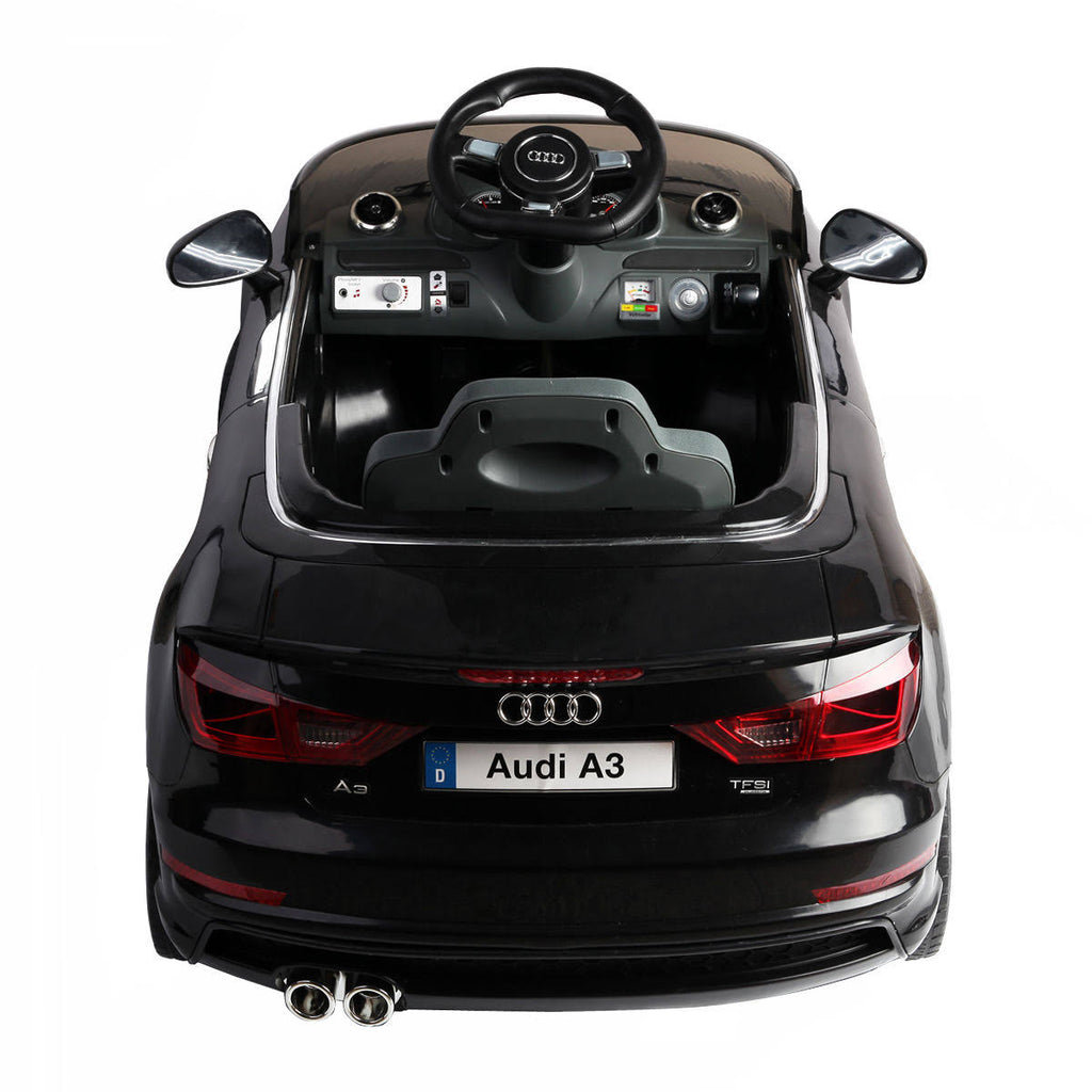 12 V Black Kids Ride on Car with RC V9068