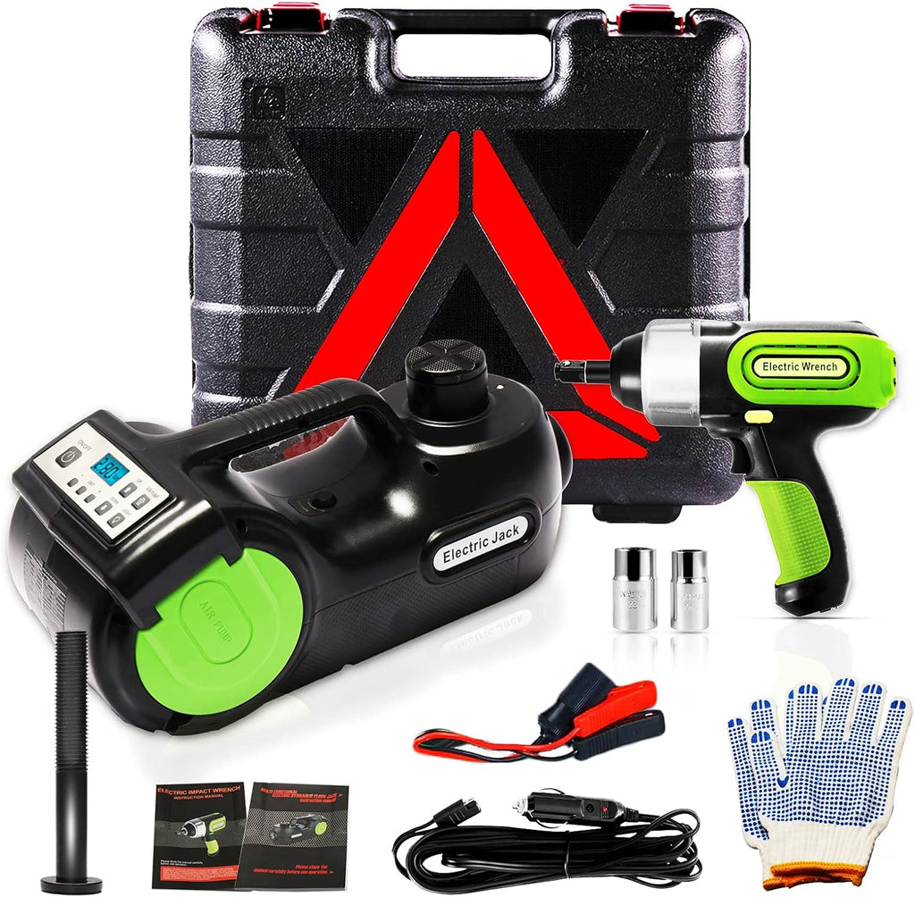 12V Electric Hydraulic Car Jack with LCD Display Screen R488474