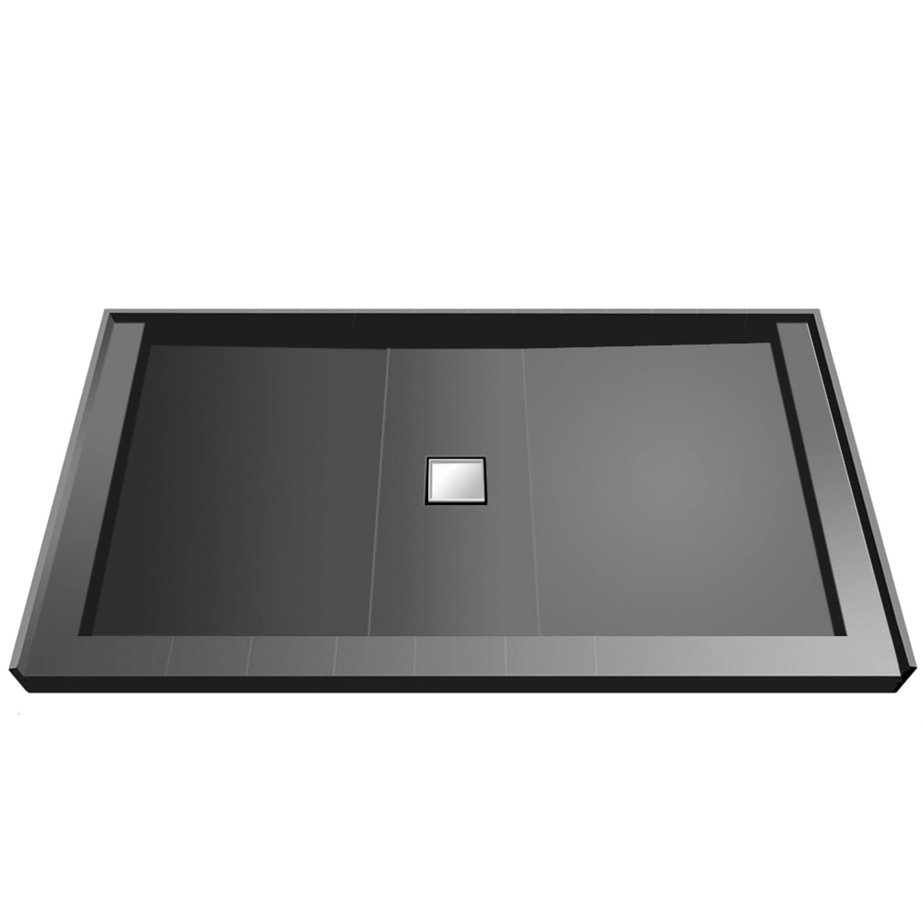 Triple Threshold Shower Base with Drain P642