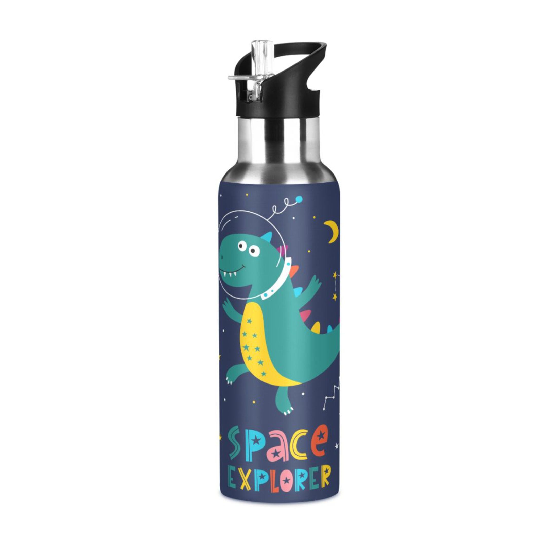 Stainless Steel Insulated Water Bottle with Straw Lid N742578
