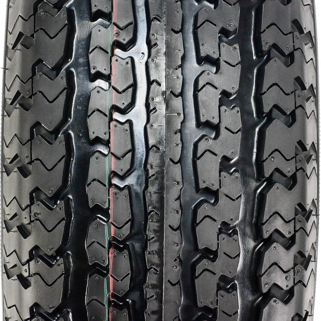 Set of 4 Trailer Radial Tires ST205/75R15 Load Range D 8-Ply BSW A5633