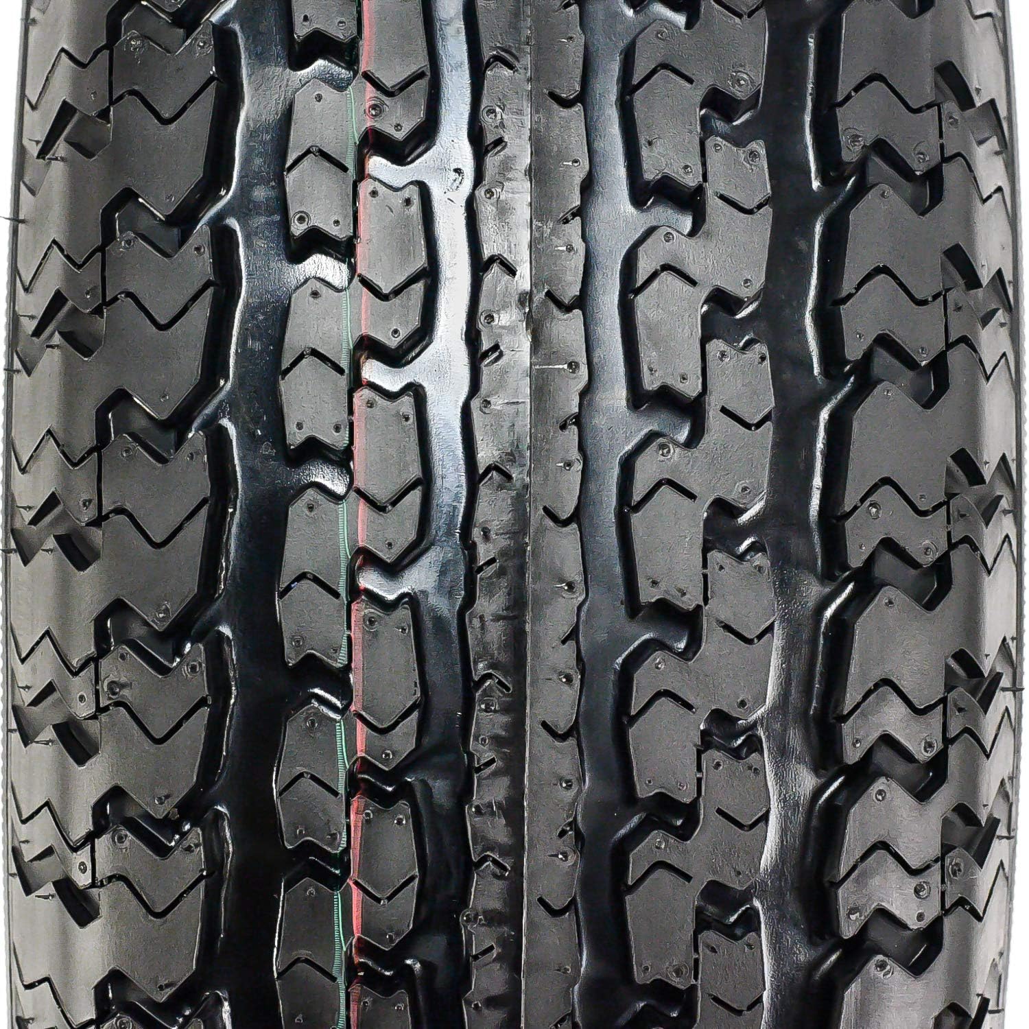 Set of 4 Trailer Radial Tires ST205/75R15 Load Range D 8-Ply BSW A5633
