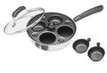 4 Egg Poacher Pan, Carbon Steel, 21 cm T47739