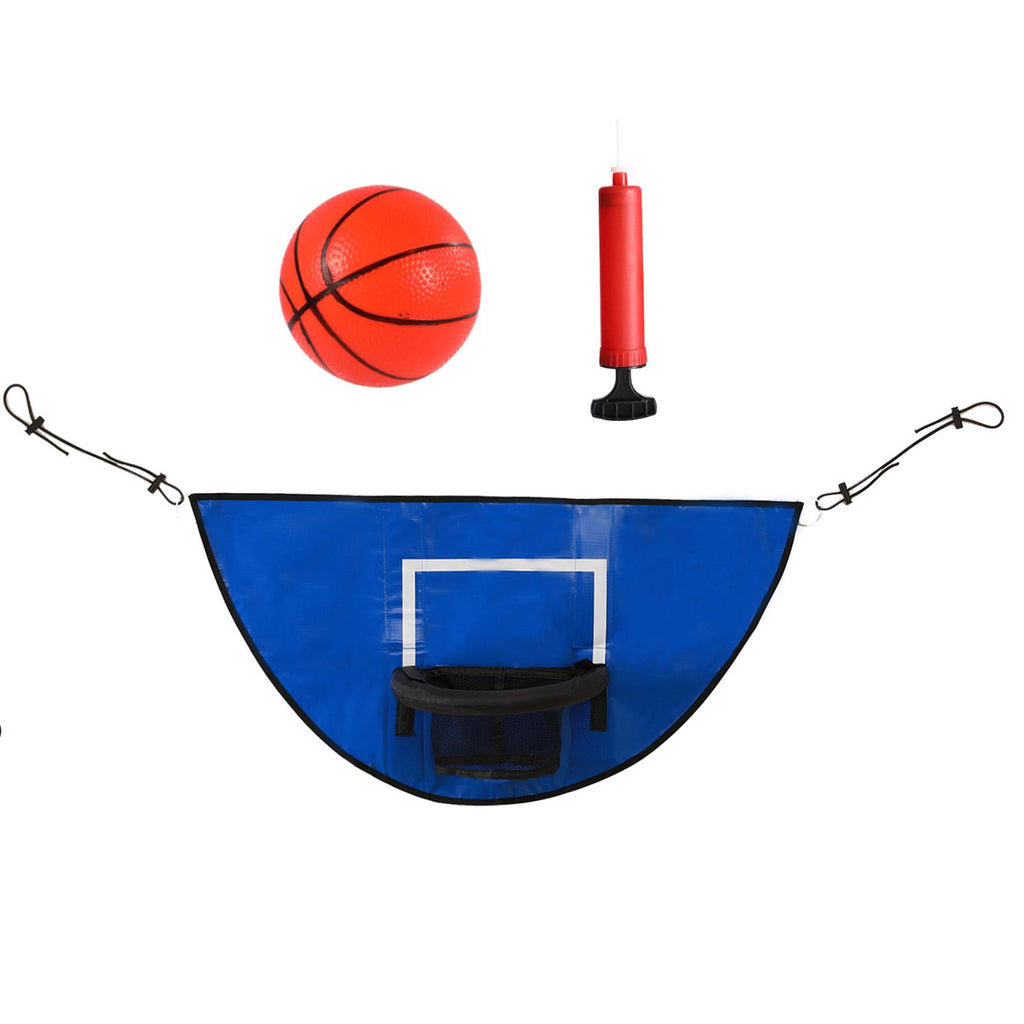 Mini Basketball Hoop with Pump and Mini Basketball for Trampoline Z589219