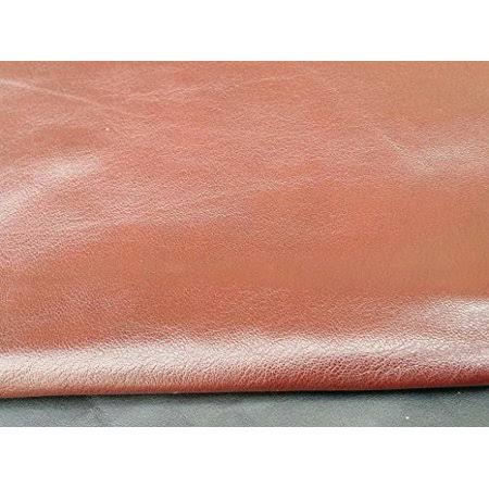 Rust Cow Leather Hides, 20 Square Foot B29007