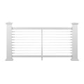 Universal Rail Pack for Cable, Glass or Aluminum Balusters - 6 ft - Matte White J4882