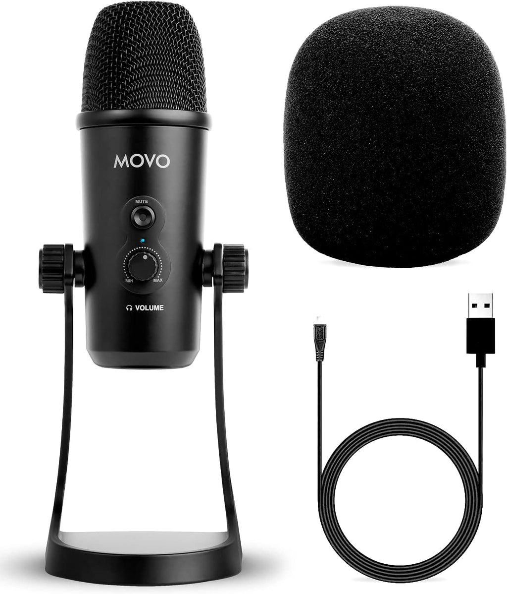Desktop USB Microphone with Adjustable Pickup Patterns U554