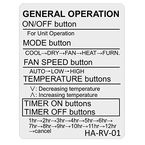 Replacement Remote Control for RV Air Conditioners P58978