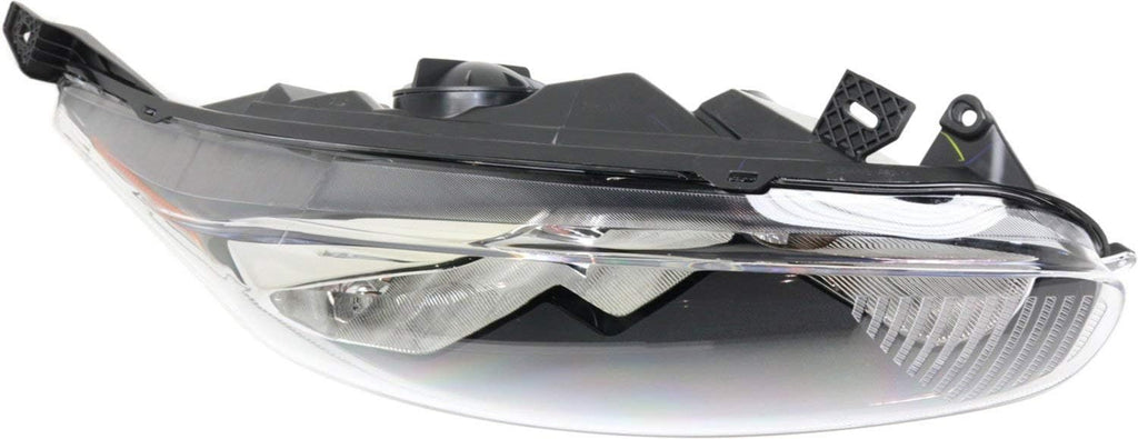 Headlight Set of 2 Clear Lens Halogen Composite with bulbs J2569