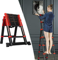 Adjustable Aluminum Telescoping Ladder, 330 lb-Capacity P1674