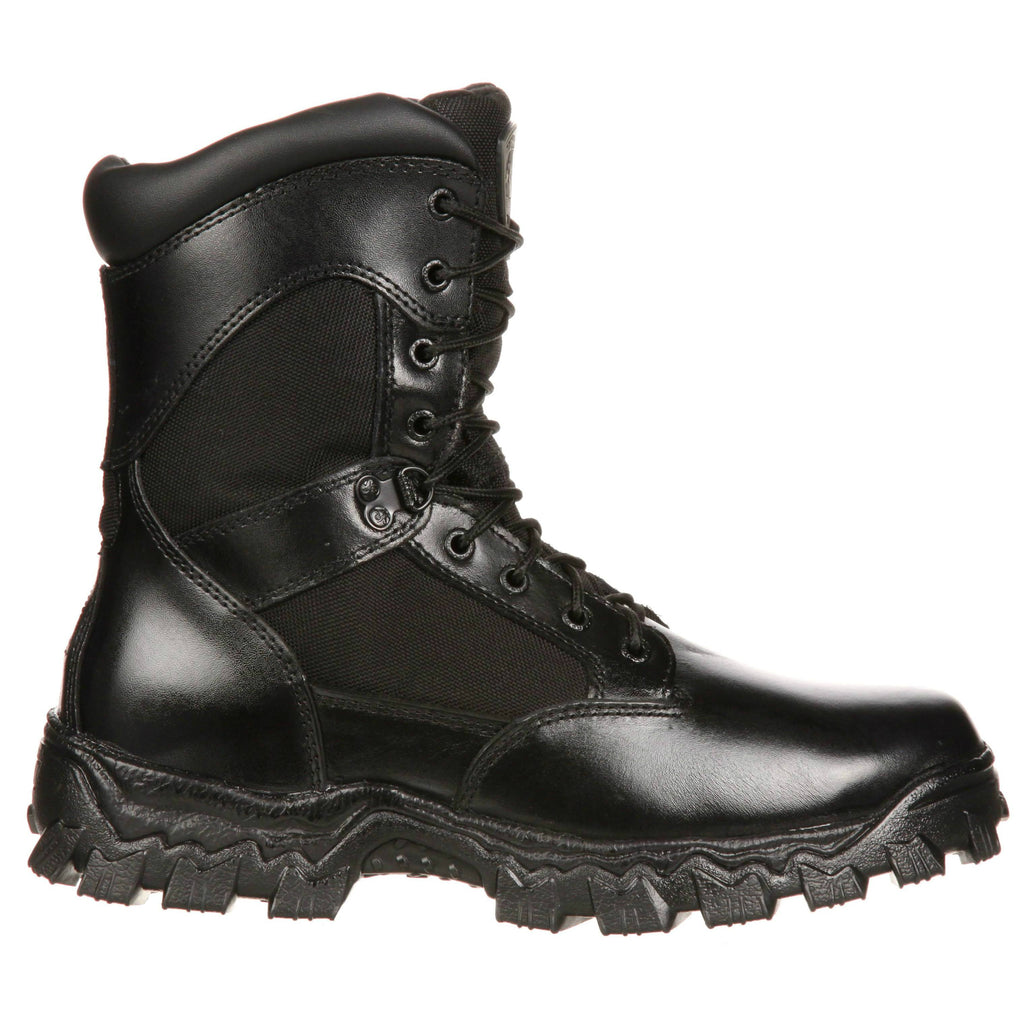 Black 8 in. Alphaforce Work Boots L26315