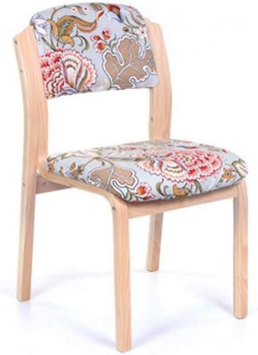 Wood Chair with Removable and Washable Backrest P351