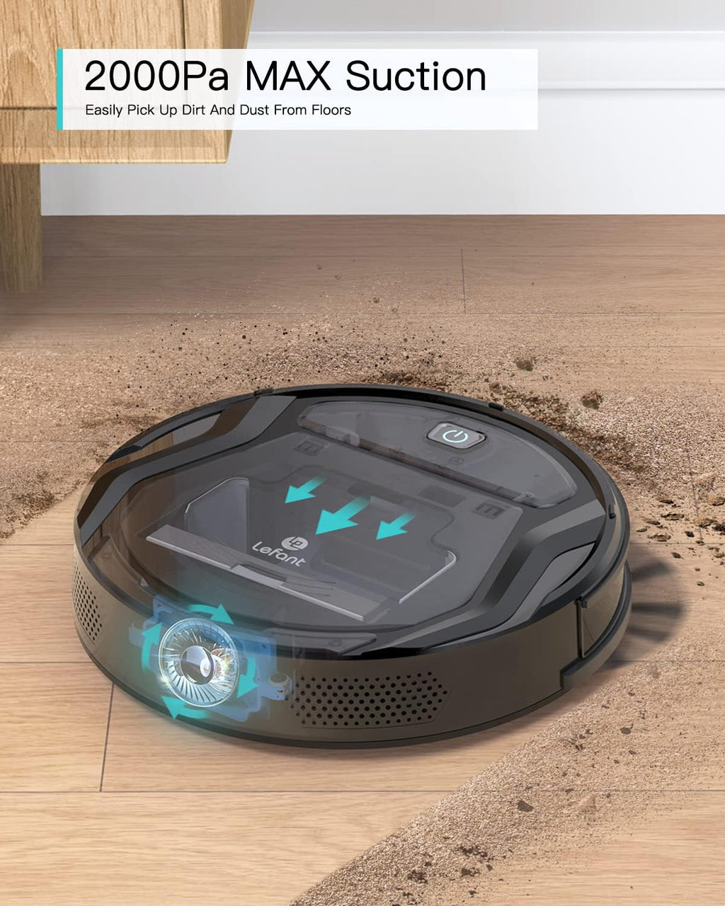 Robot Vacuum Cleaner for Pet Hair, Hard Floor, Low Pile Carpet Z22967