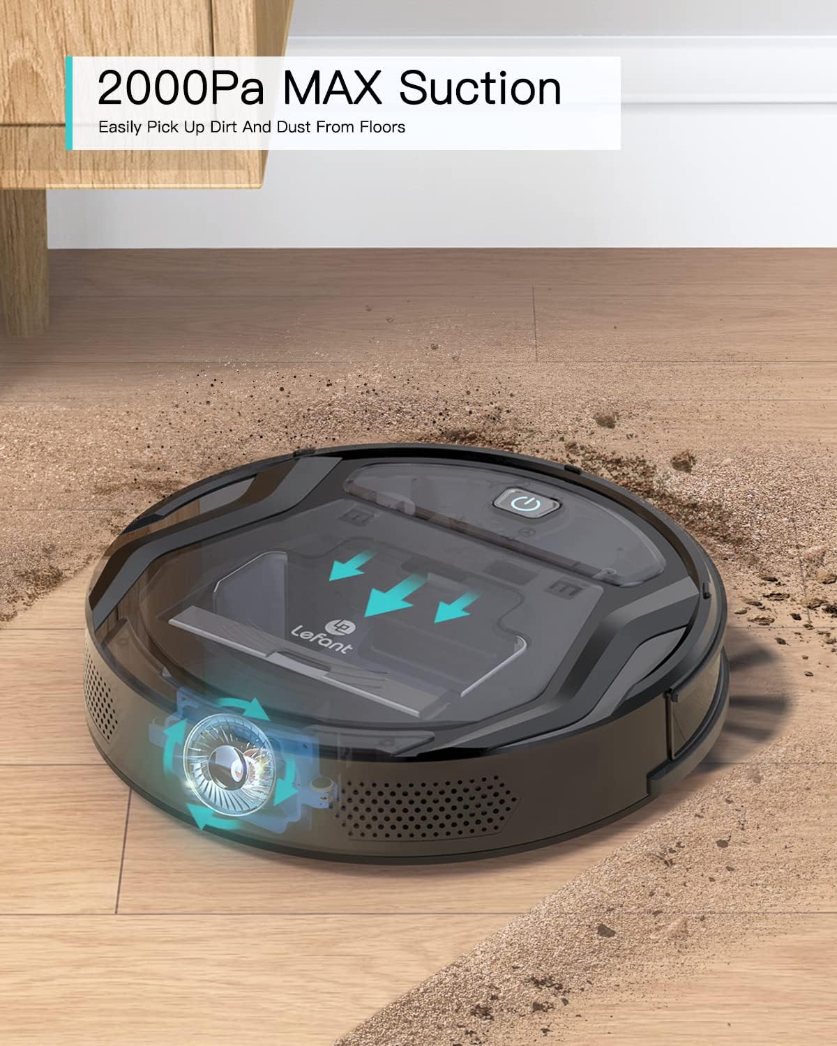 Robot Vacuum Cleaner for Pet Hair, Hard Floor, Low Pile Carpet Z22967
