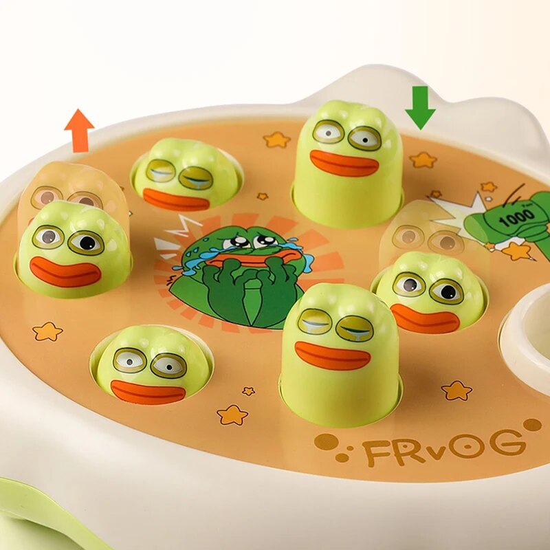 Frog Whack a Mole Game Montessori Educational Puzzle Toys N8231
