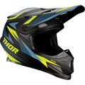 Blue/Acid Offroad Helmet J317