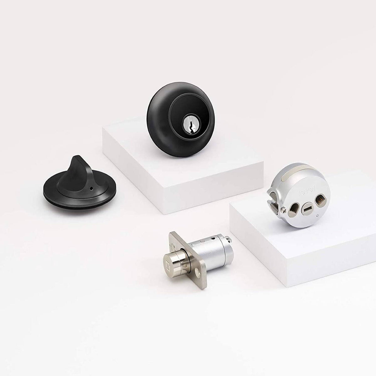 Satin Chrome Bluetooth Smart Lock V231