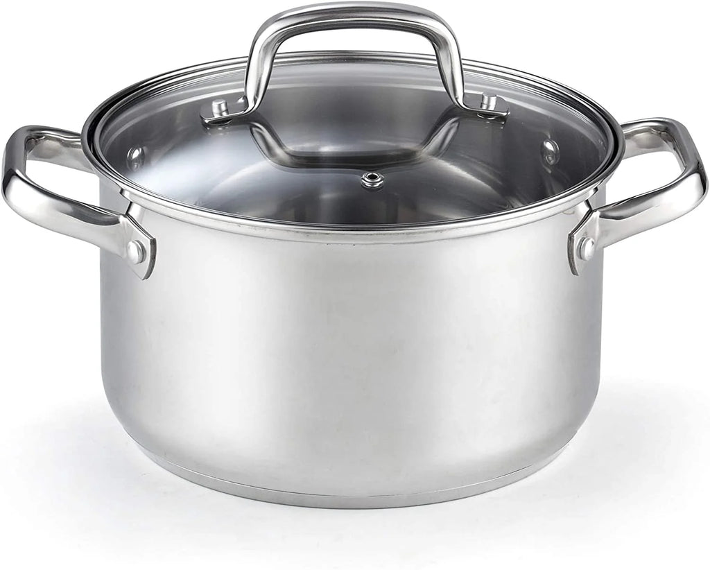 8-Piece Stainless Steel Induction Cookware Set F630