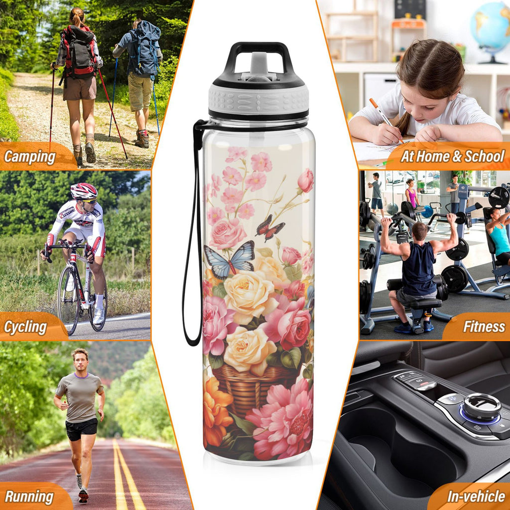 32oz Tritan Water Bottle with Straw T684