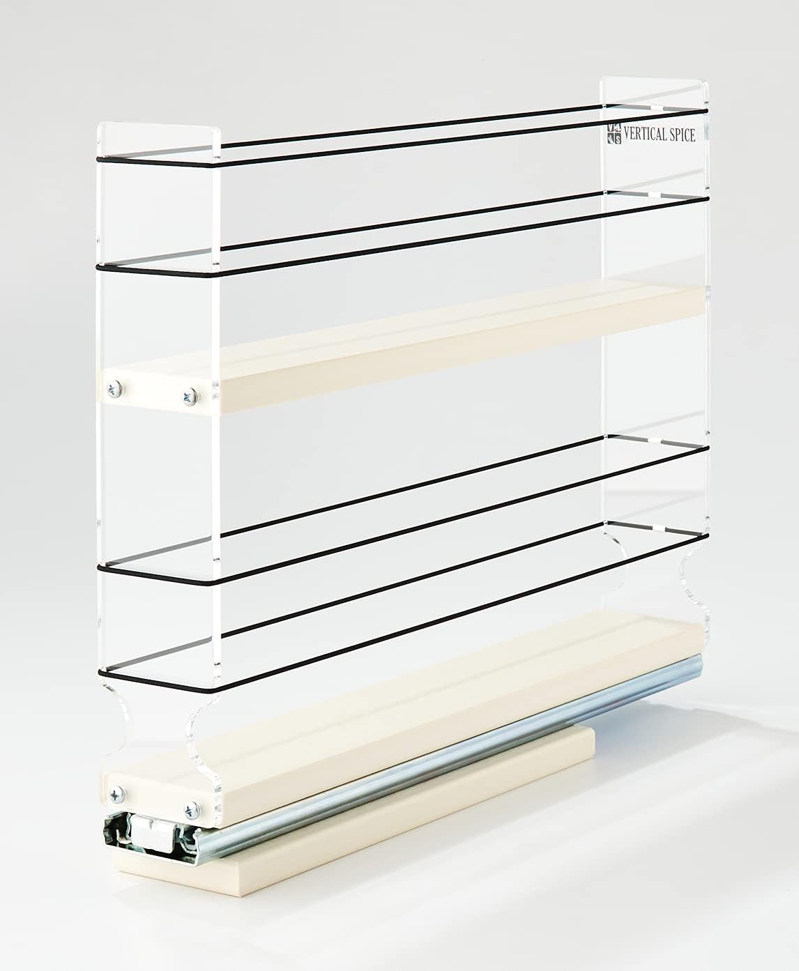 Spice Rack Narrow Space 12 Capacity Drawer Access Y969