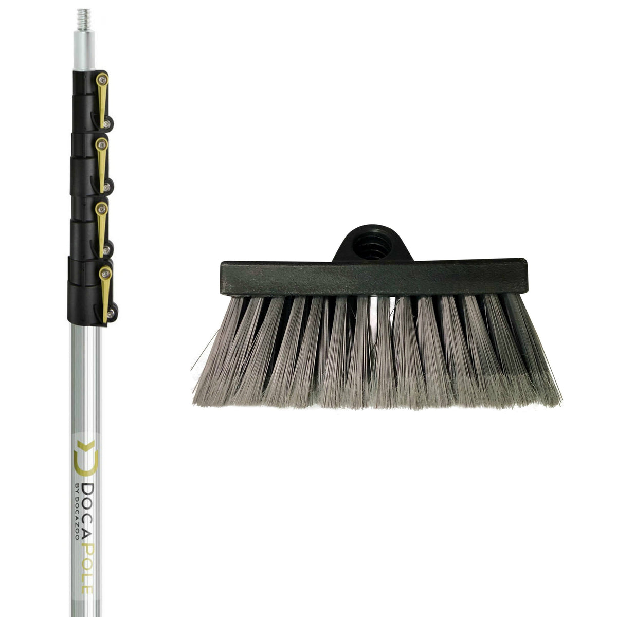 Black Extension Pole Car Wash Brush X831