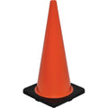 28" Non-Reflective Traffic Cone with Black Base C65294