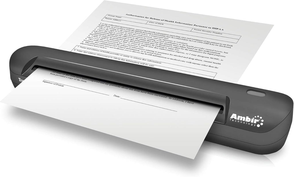 Simplex Document Scanner with Receipt Software for Windows PC F212300