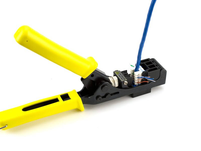 Cat6 RJ45 Keystone Jack 50 Orange R846543
