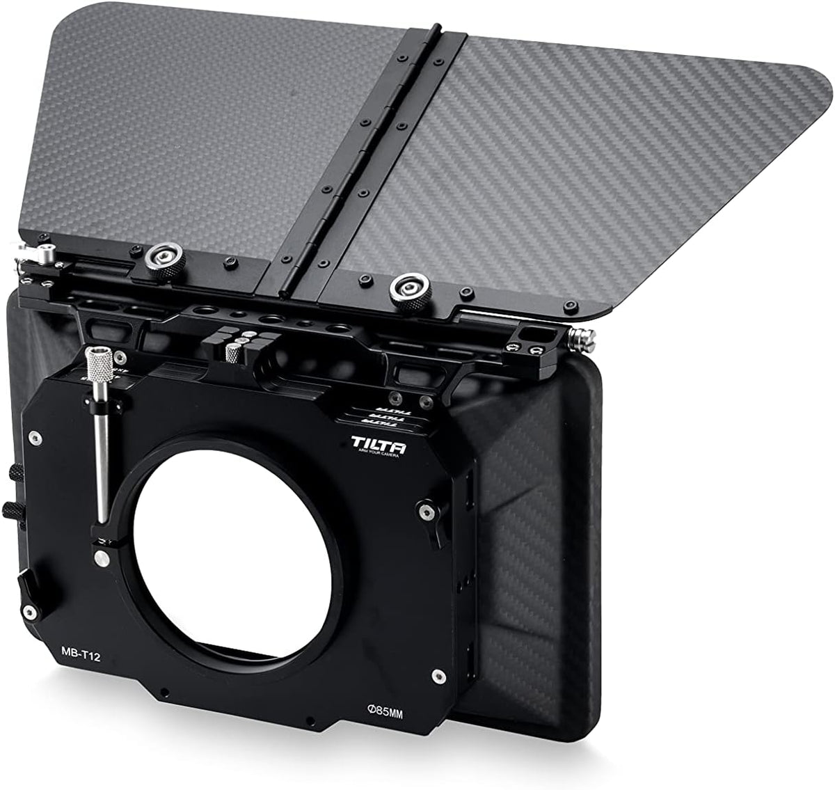 4x5.65 Carbon Fiber Matte Box with Single Backing H736