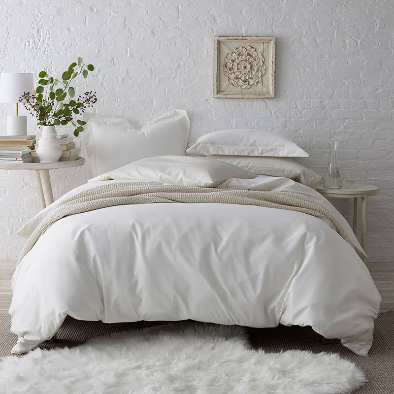 Blue Jay Full Cotton Sateen Duvet Cover D3648